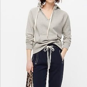 Jcrew grey hoodie